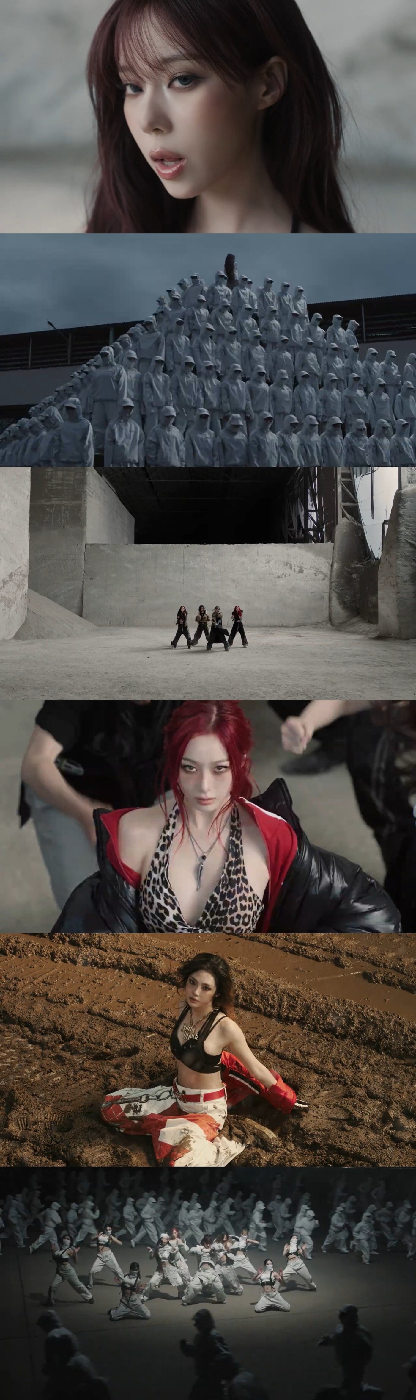 본문 이미지 - 에스파 &#39;더티 워크&#39; 뮤직비디오 영상 캡처