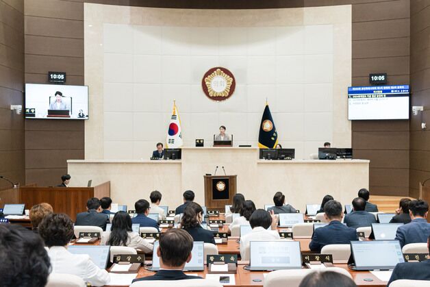 용인시의회 정례회 폐회…2024회계연도 결산 '불승인'