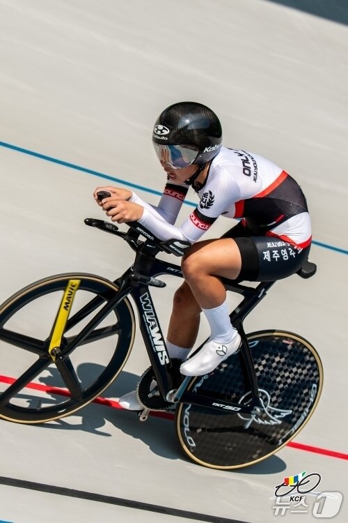 본문 이미지 - 영주고 사이클부 송하빈 선수.(영주고 제공. 재판매 및 DB 금지)