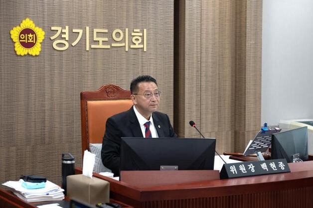 경기도의회 국힘 신임 대표의원에 백현종…"새로 시작할 것"