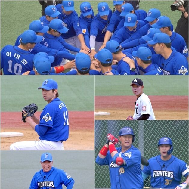 '불꽃야구' 이대은, 감기 투혼…인천고 에이스와 맞대결