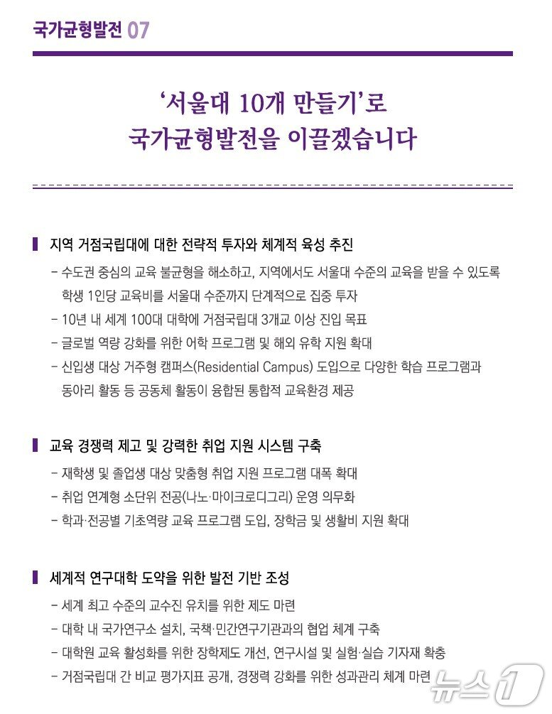 본문 이미지 - '제21대 대통령 선거 더불어민주당 정책 공약집'에서 갈무리.