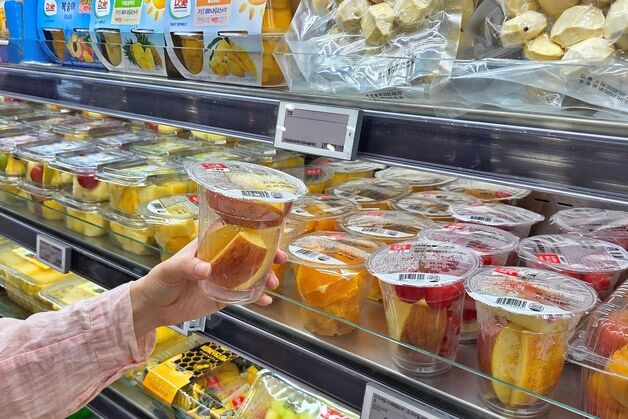 롯데마트·슈퍼, 갈변·산미 없는 '조각 과일' 신기술 개발