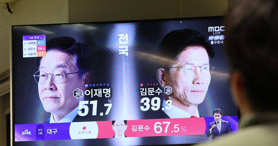 2030 남녀 엇갈린 표심…男 김문수·이준석 女 이재명 과반 몰표