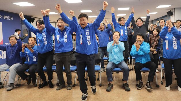 [출구조사] 울산서 이재명 46.5% 승리 예측에 양당 '희비교차'