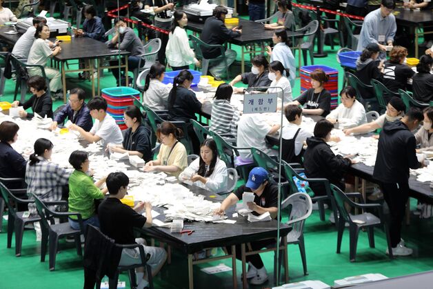 [개표] 인천 개표율 82%…이재명 50.39%·김문수 40.21%