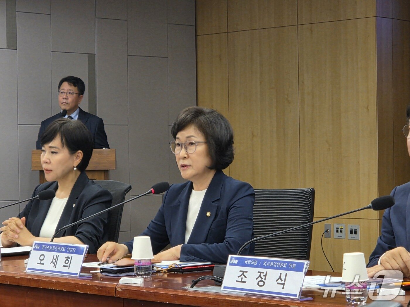 본문 이미지 - 30일 오후 국회 의원회관에서 열린 '새 정부의 소상공인·자영업자 미래 10년 새로운 정책 전략 모색' 토론회에서 오세희 더불어민주당 의원이 발언하고 있다.  2025.6.30/뉴스1 ⓒ 뉴스1 장시온 기자