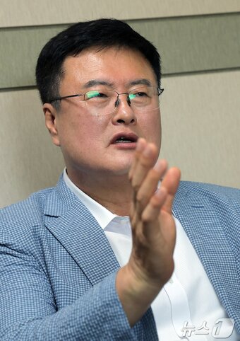 본문 이미지 - 김대현 한국카지노업관광협회 상근부회장이 4일 오전 서울 종로구 새문안로 한국카지노업관광협회에서 뉴스1과 인터뷰를 하고 있다. ⓒ News1 박정호 기자