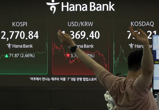 "새 정부 출범에 증시도 기대"…코스피 10개월 만에 최고치 경신(종합)
