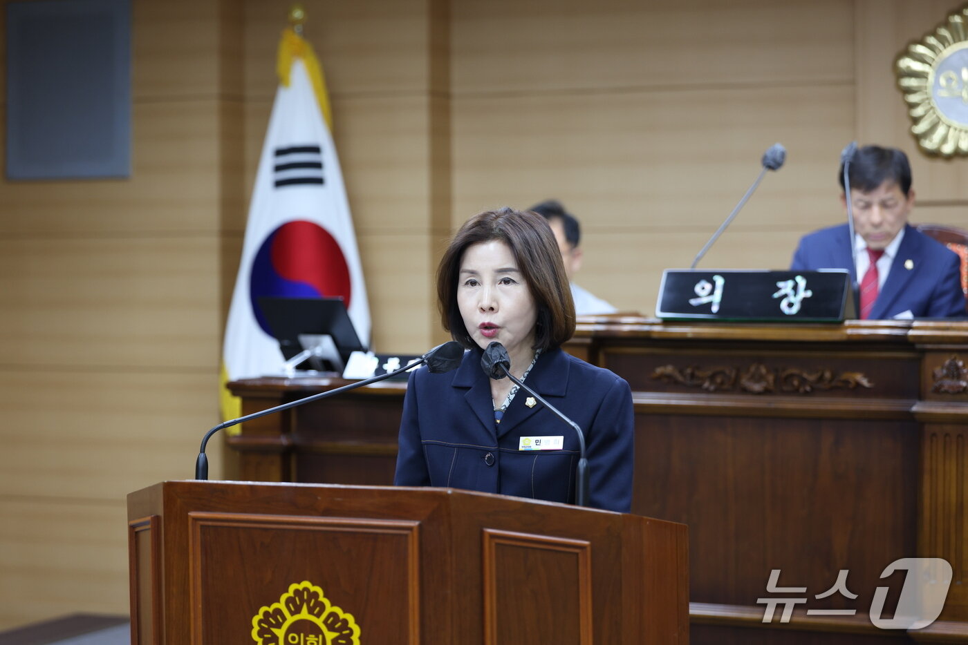 본문 이미지 - 민병희 부여군의원.(부여군 제공 .재판매 및 DB금지)/뉴스1