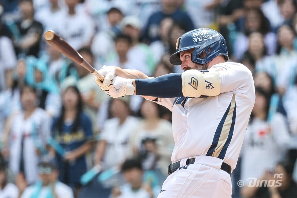 본문 이미지 - NC 다이노스 외국인 타자 맷 데이비슨. (NC 다이노스 제공)