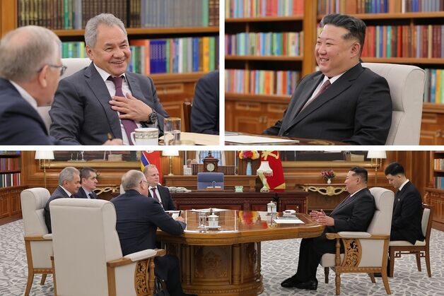 "北 김정은-러 쇼이구, 남북관계·한반도 정세 논의 가능성"
