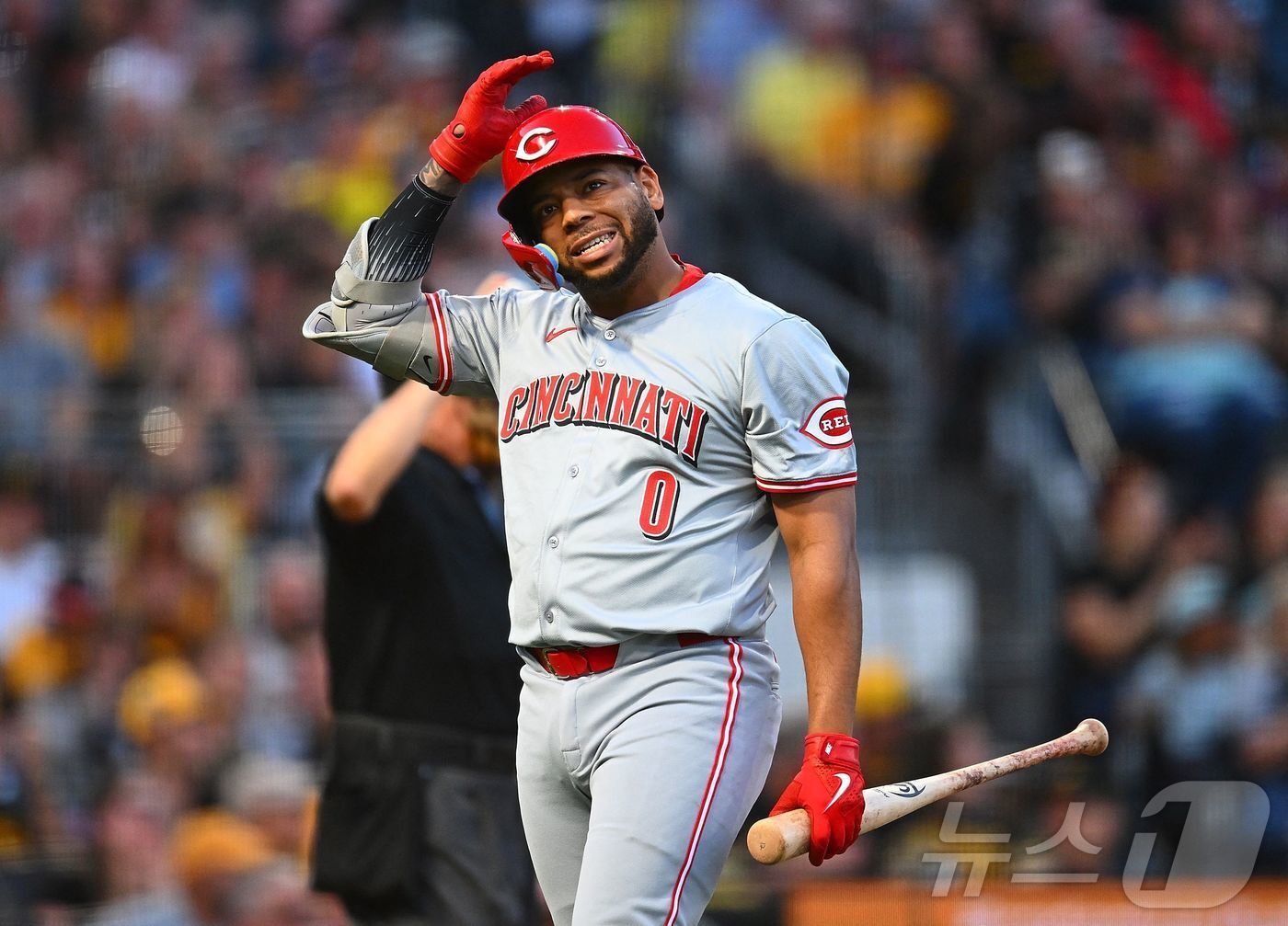 본문 이미지 - 신시내티 레즈 시절의 도미닉 스미스. ⓒ AFP=뉴스1