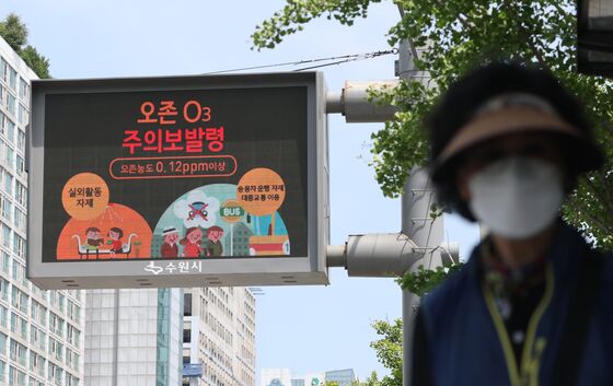 서울 권역에 오존주의보 발령…"야외활동 자제"