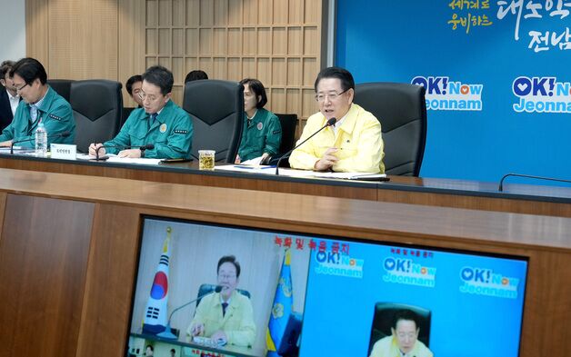 김영록 전남지사, 대통령에게 '지방하천 국가 지원 확대' 건의