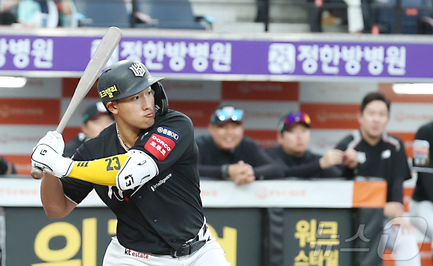 본문 이미지 - KT 위즈 안현민. / 뉴스1 DB ⓒ News1 김기남 기자