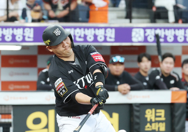 선두 KT, KIA 잡고 20승 선착…'박승규 역전포' 삼성, 한화 제압(종합)