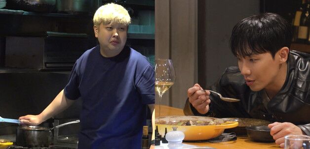 "38년 인생 중 제일 맛있다" 이준, 윤남노 특별 코스 요리 극찬