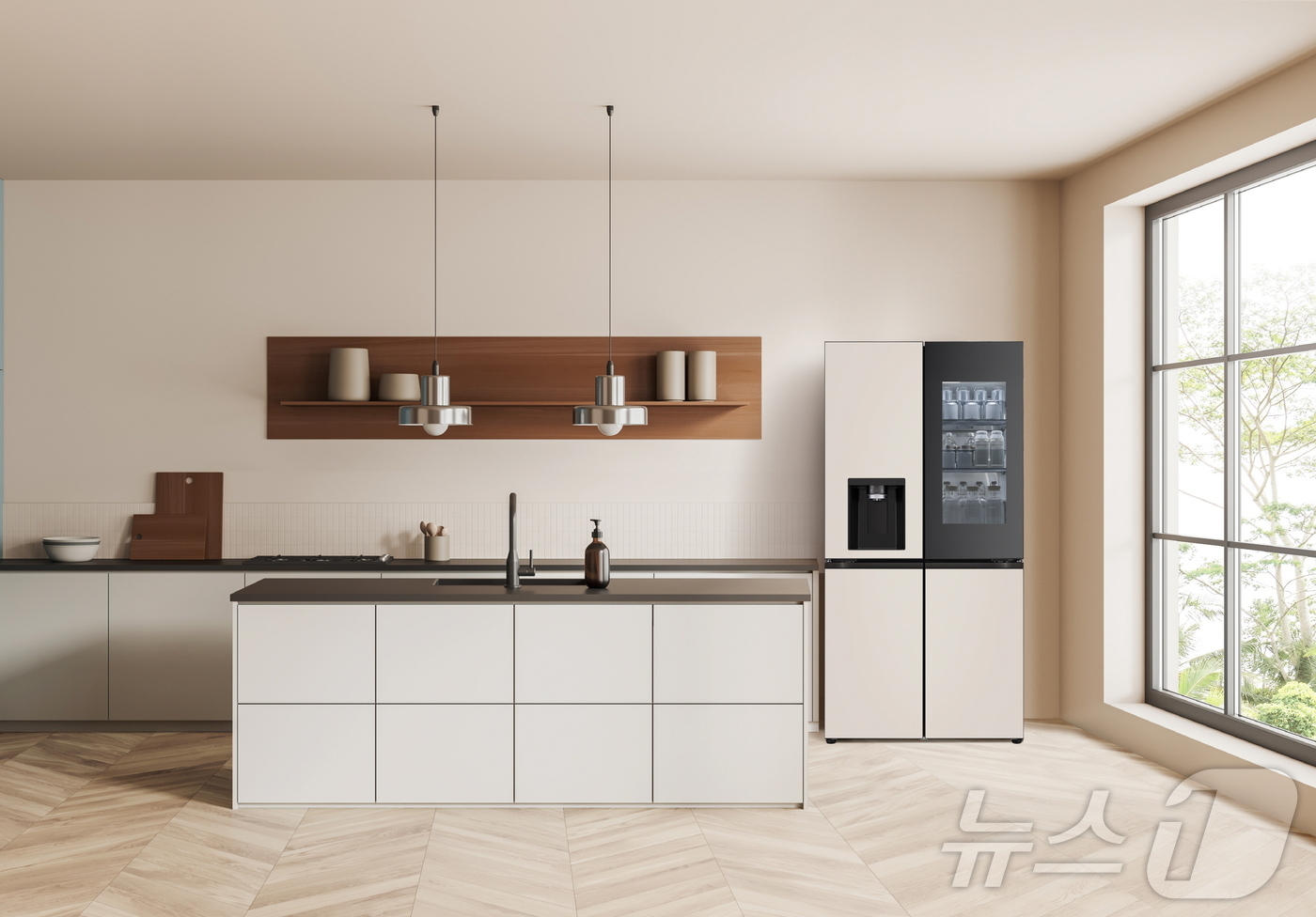 (서울=뉴스1) = LG전자가 구독 케어 서비스를 한층 강화한 LG 디오스 AI 오브제컬렉션 스템(STEM) 얼음정수 냉장고를 출시했다.용량, 색상 등에 따라 21개 모델을 마련해 …