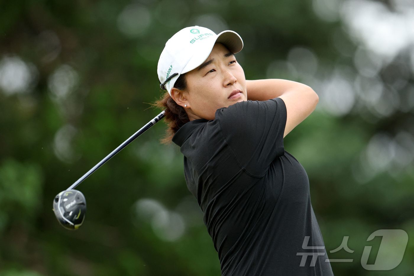 본문 이미지 - 이일희가 8일&#40;한국시간&#41; 열린 LPGA투어 숍라이트 클래식 2라운드에서 3타를 줄이며 중간합계 11언더파 131타로 단독 선두에 올랐다. ⓒ AFP=뉴스1