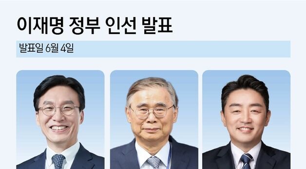 [그래픽] 이재명 정부 인선 발표