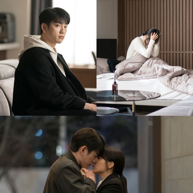 '미지의 서울' 박보영, 박진영과 키스 1초 전…설렘 주의보 [N컷]