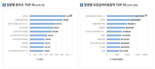 늙어가는 대한민국…입원 1위 '출생'에서 '노년백내장'으로