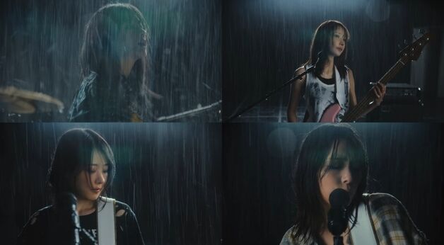 QWER, 신곡 '눈물참기' 두 번째 MV 티저 공개…깊은 여운