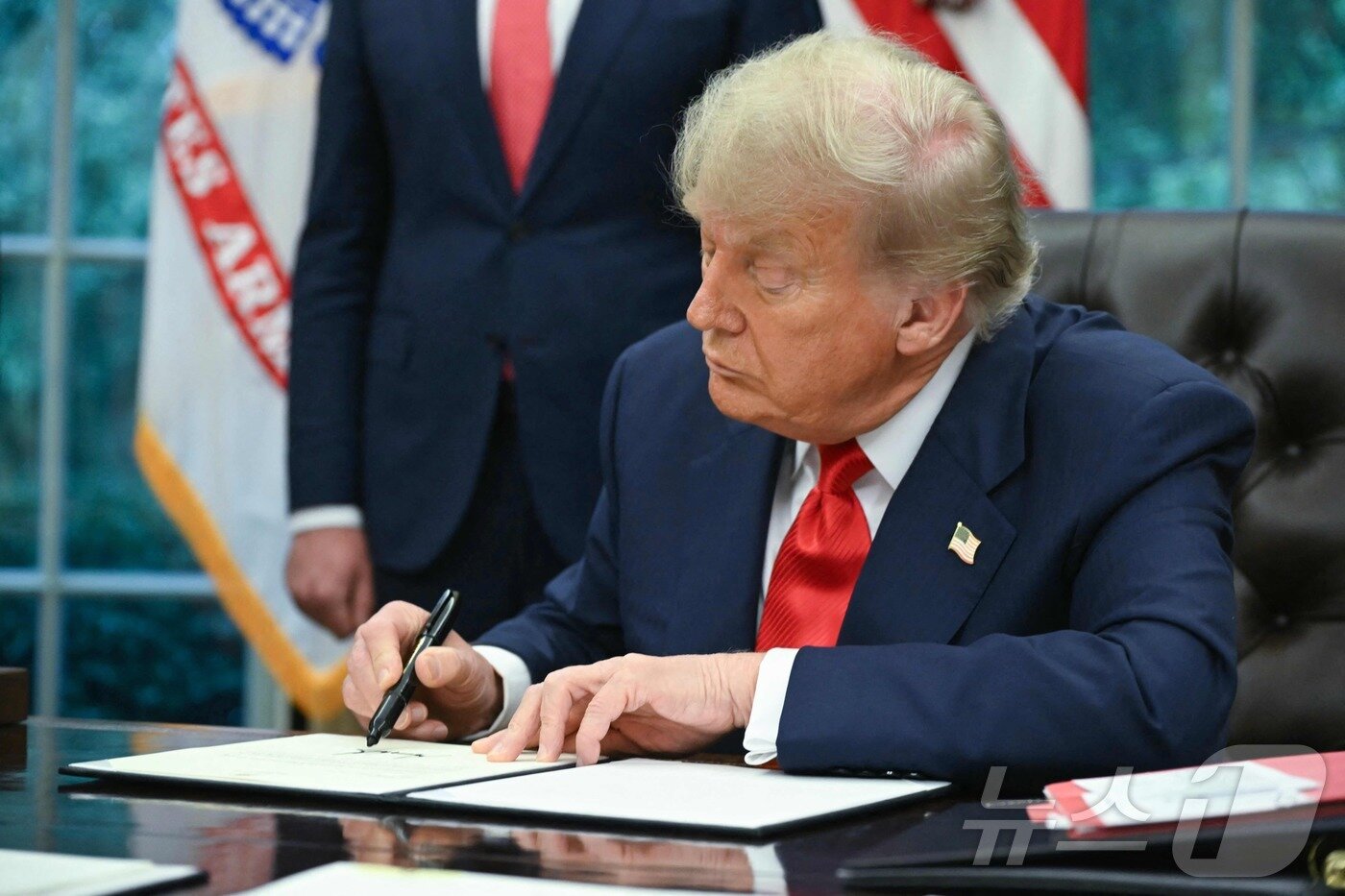 본문 이미지 - 도널드 트럼프 미국 대통령 ⓒ News1 강민경 기자
