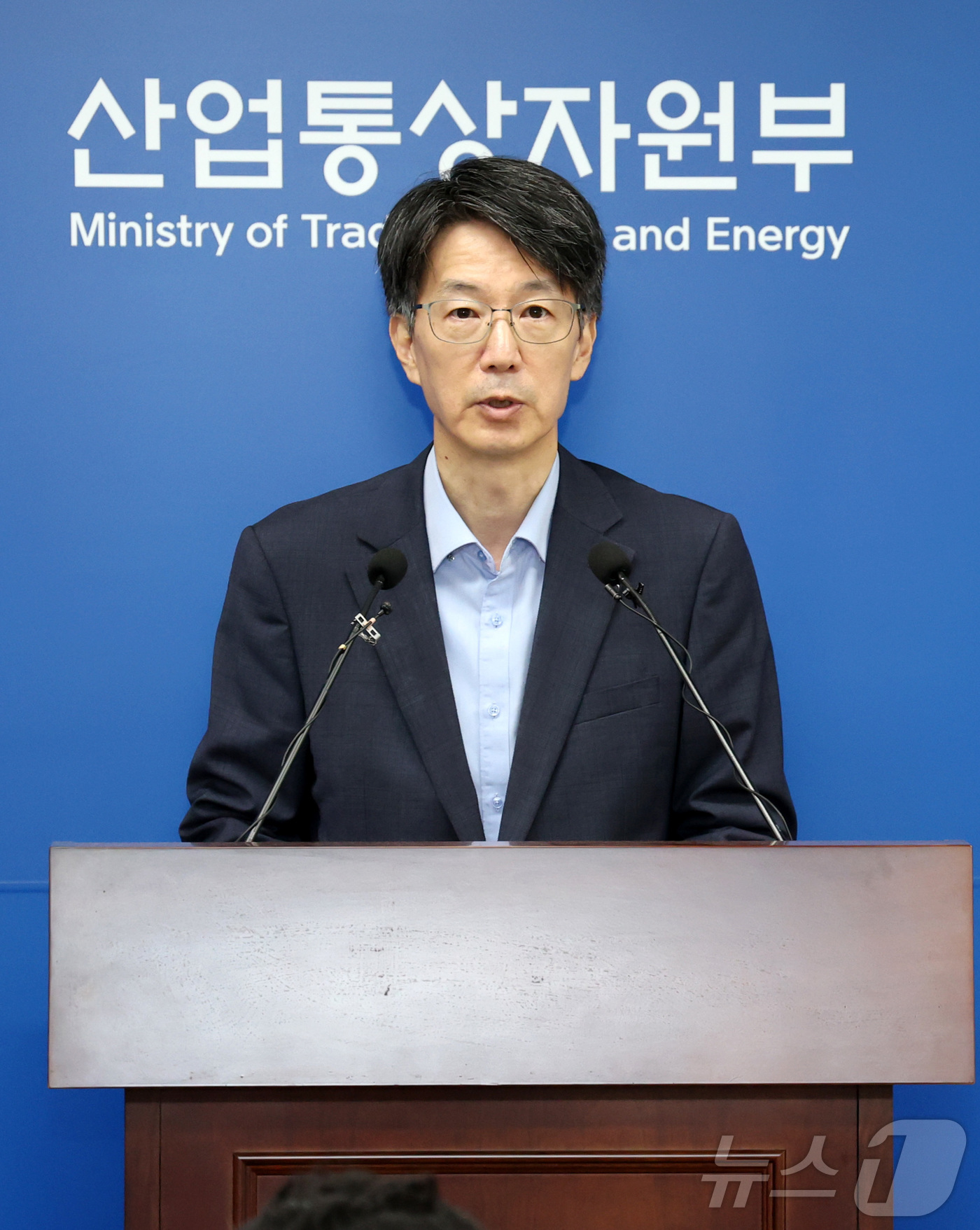 (세종=뉴스1) 김기남 기자 = 서가람 산업통상자원부 무역정책관이 1일 오전 세종시 정부세종청사에서 2025년 6월 수출입 동향을 발표하고 있다. 2025.7.1/뉴스1