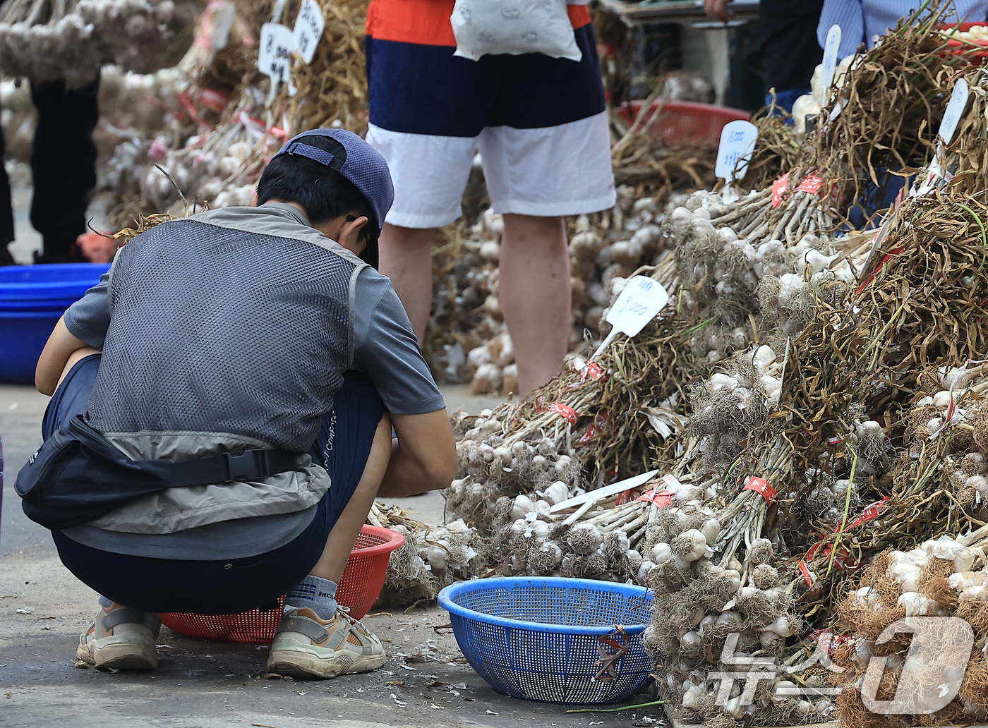 (서울=뉴스1) 박정호 기자 = '소상공인 보호 및 지원에 관한 법률 시행령' 개정안이 국무회의에서 의결된 1일 서울 동대문구 고산자로 경동시장에서 상인이 물건을 정리하고 있다.이 …