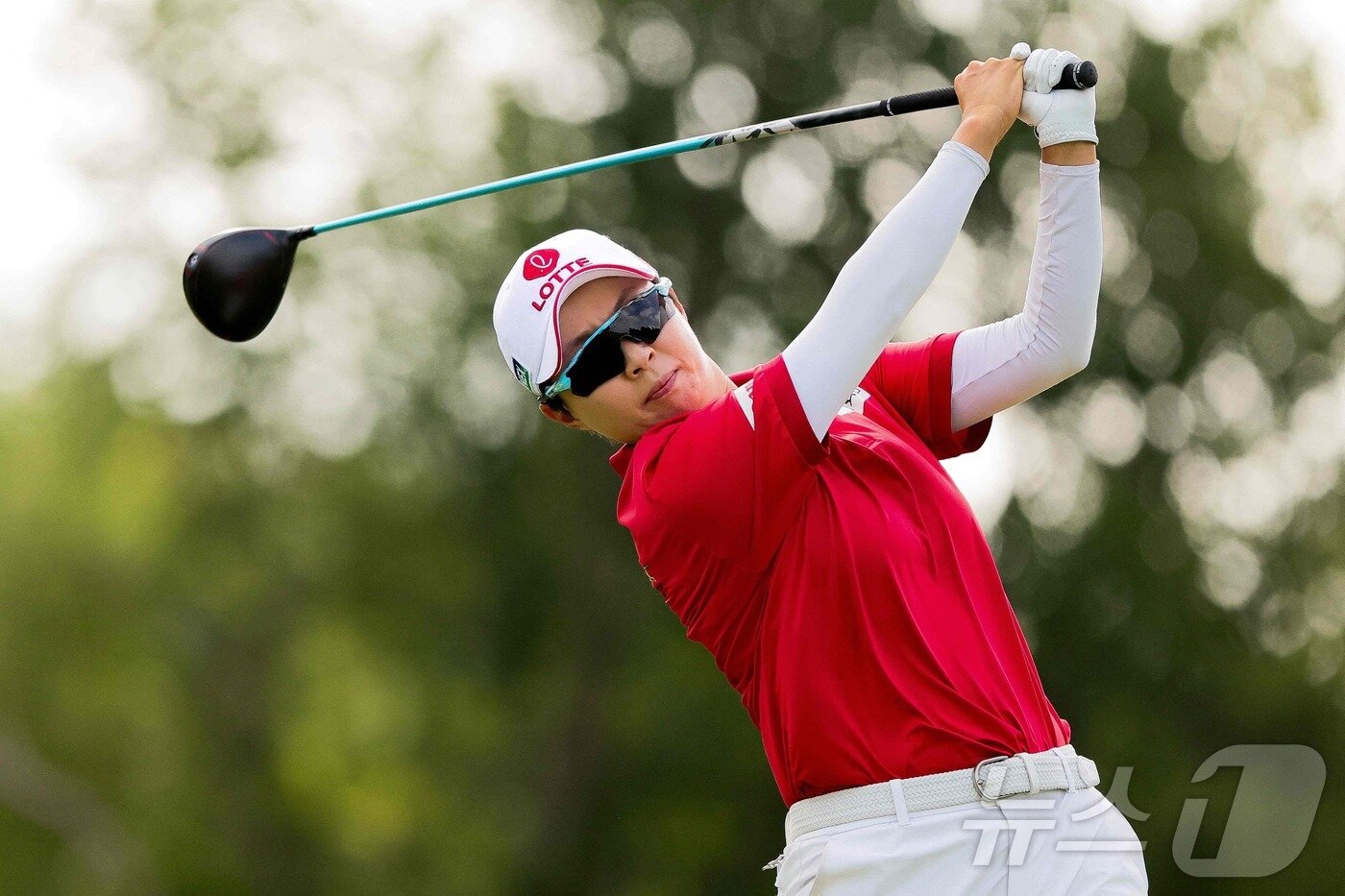 본문 이미지 - 미국여자프로골프(LPGA) 투어 김효주. ⓒ AFP=뉴스1