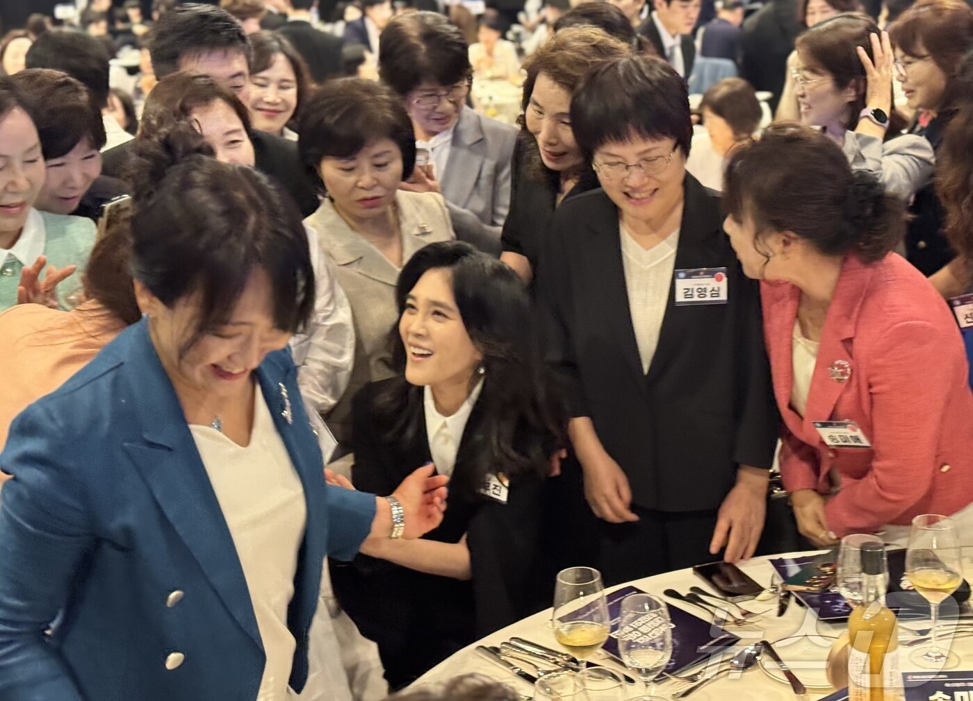 본문 이미지 - 이부진 호텔신라 대표가 1일 서울 신라호텔에서 열린 &#39;제4회 여성기업주간 개막식&#39;에 참여했다. ⓒ News1 이민주 기자