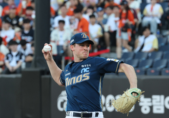'NC 1선발' 라일리, 복사근 파열로 '6주 이탈'…"대체 선수 영입"