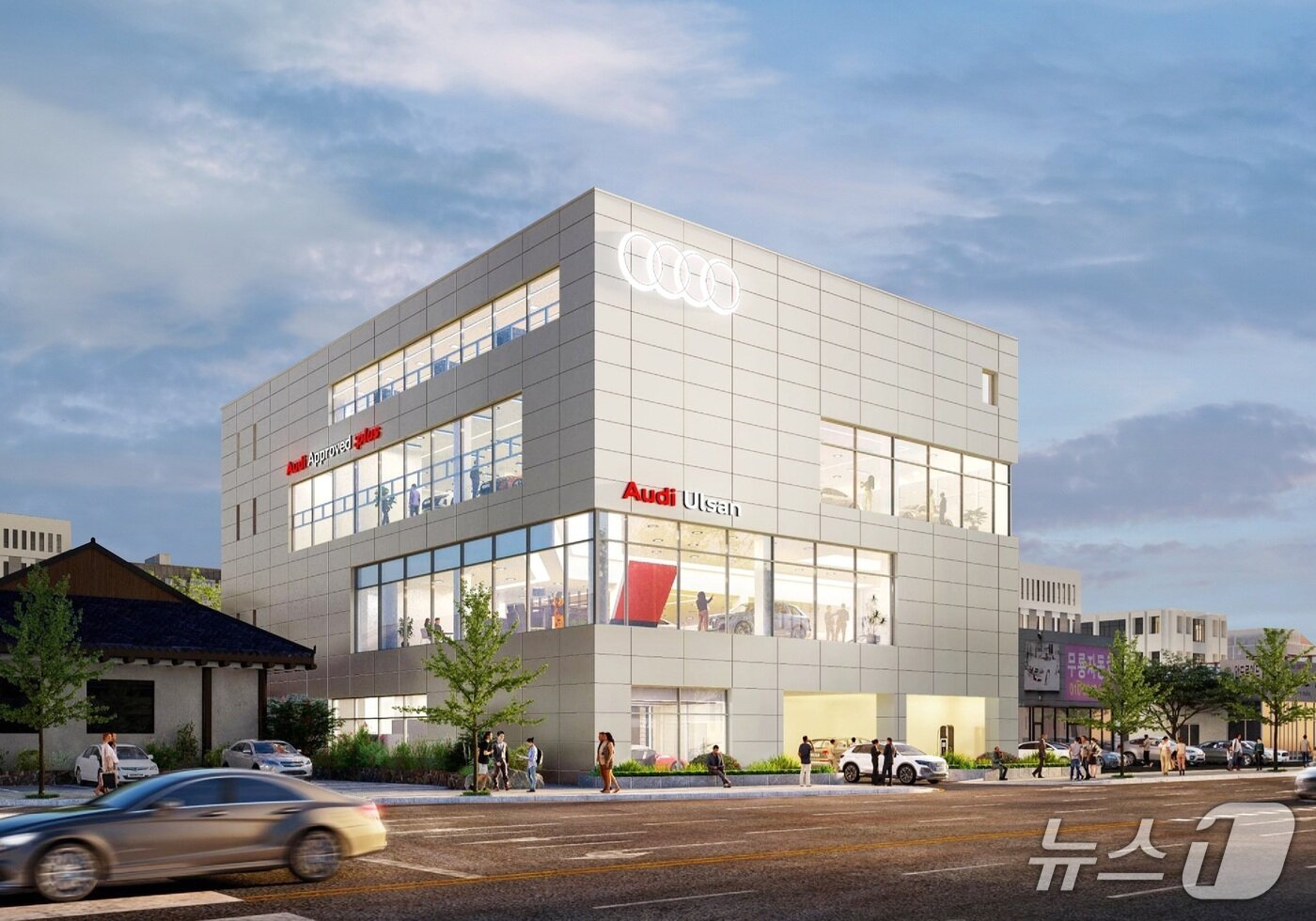 본문 이미지 - 아우디 울산 전시장.&#40;아우디 제공&#41; 
