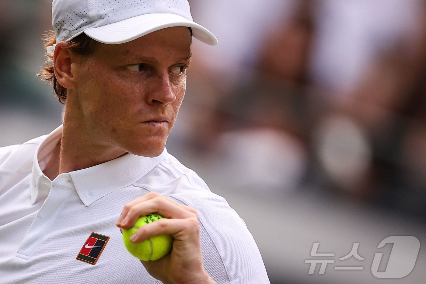 본문 이미지 - 세계랭킹 1위 얀니크 신네르. ⓒ AFP=뉴스1