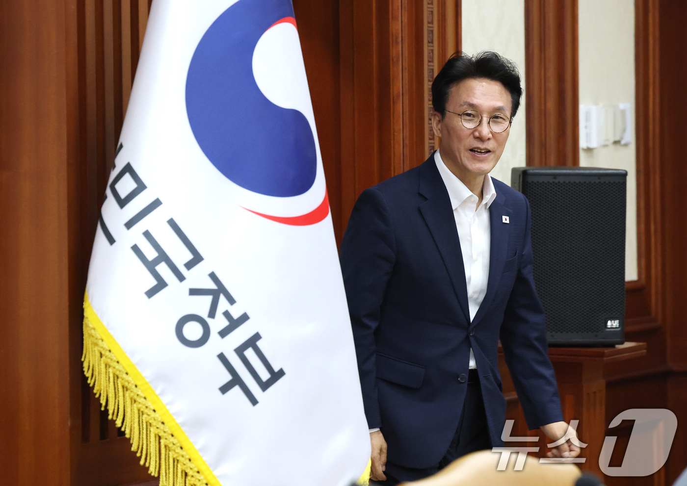 (서울=뉴스1) 임세영 기자 = 김민석 국무총리가 10일 오전 서울 종로구 정부서울청사에서 열린 국정현안관계장관회의에 참석하고 있다. 2025.7.10/뉴스1