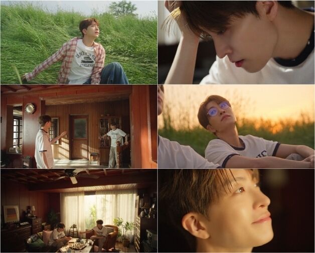 갓세븐 영재, 신곡 '도망치는 건 부끄럽지만' 발매…1인2역 MV 도전