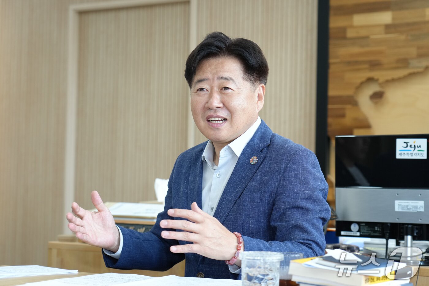 본문 이미지 - 오영훈 제주도지사&#40;제주도 제공&#41;/뉴스1 