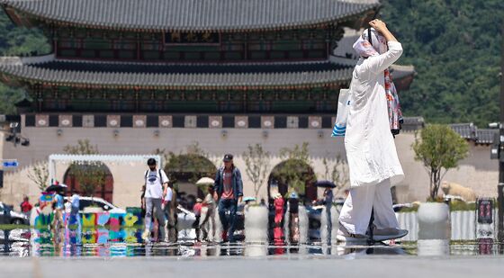 뜨거운 광화문광장