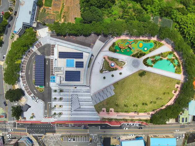 경남 고성 옛 공설운동장, 힐링공원으로 재탄생
