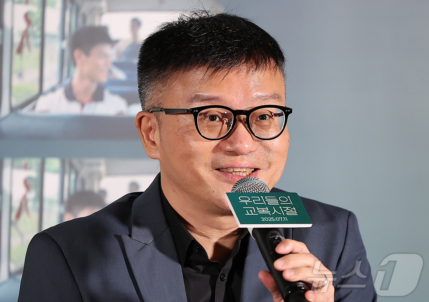 (서울=뉴스1) 김진환 기자 = 촹칭션 감독이 10일 오후 서울 용산구 CGV용산아이파크몰에서 열린 영화 ‘우리들의 교복시절’ 언론시사회에 참석해 인사말을 하고 있다.'우리들의 교 …