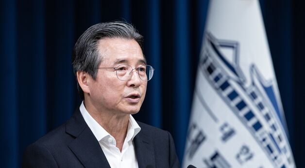 김용범 정책실장, RE100 산단 브리핑