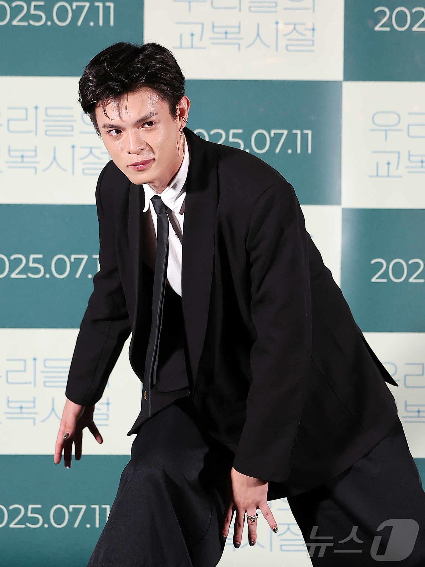 (서울=뉴스1) 김진환 기자 = 대만 배우 구이태가 10일 오후 서울 용산구 CGV용산아이파크몰에서 열린 영화 ‘우리들의 교복시절’ 언론시사회에 참석해 포즈를 취하고 있다.'우리들 …