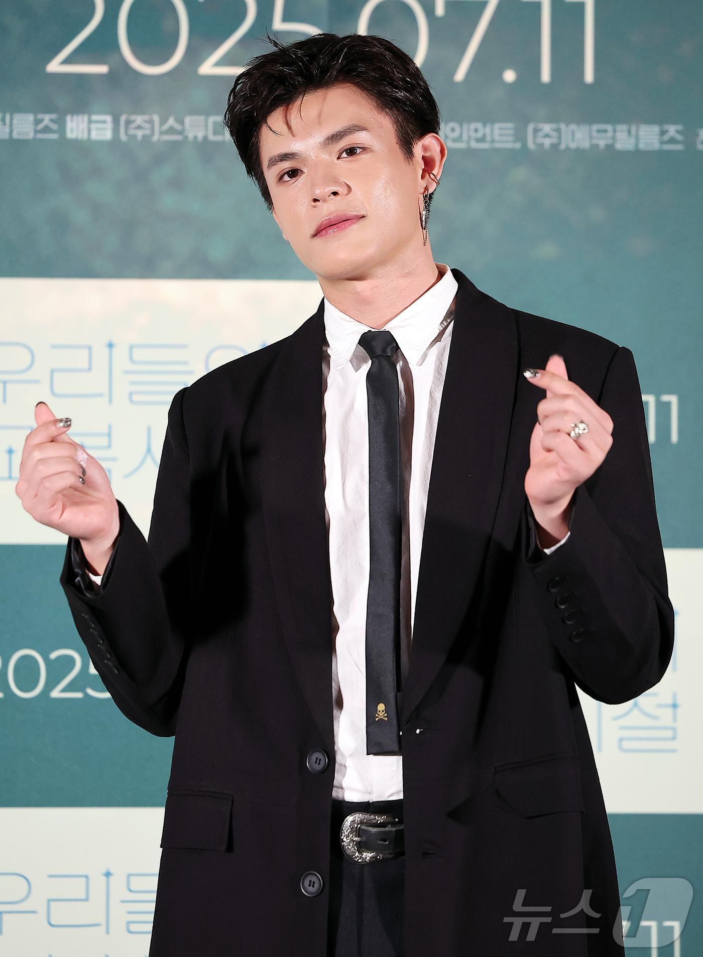 (서울=뉴스1) 김진환 기자 = 대만 배우 구이태가 10일 오후 서울 용산구 CGV용산아이파크몰에서 열린 영화 ‘우리들의 교복시절’ 언론시사회에 참석해 포즈를 취하고 있다.'우리들 …
