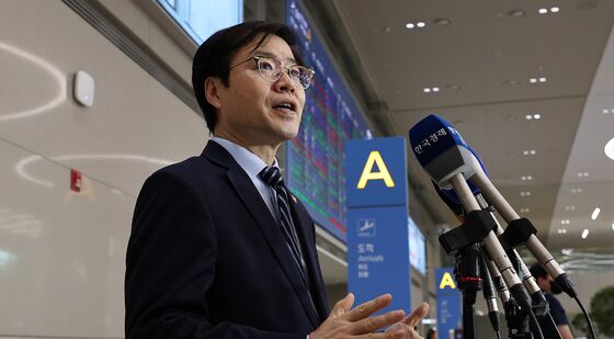 '관세협상' 여한구 통상교섭본부장, 미국서 귀국