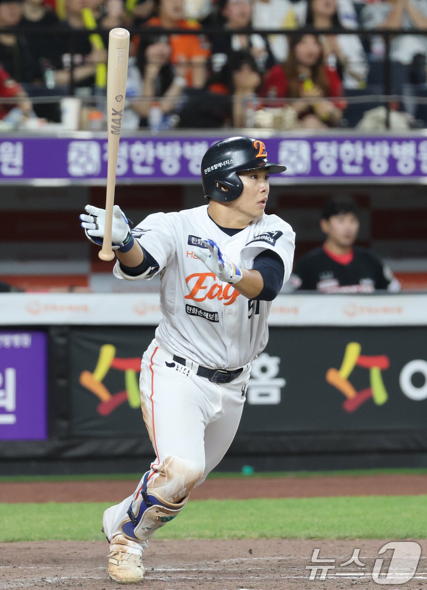 본문 이미지 - 한화 이글스 외야수 문현빈. 2025.7.10/뉴스1 ⓒ News1 김기태 기자