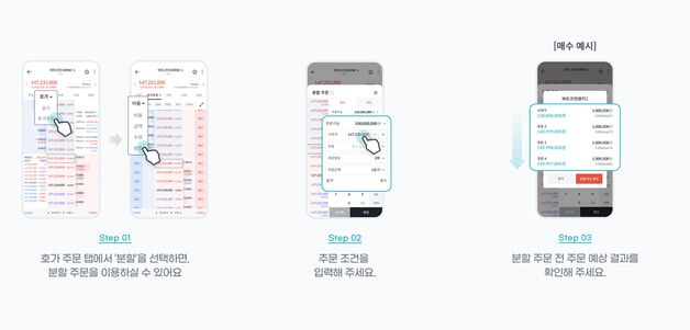 "분할투자, 한 번에 하세요"…빗썸, 자동 분할 주문 서비스 시작