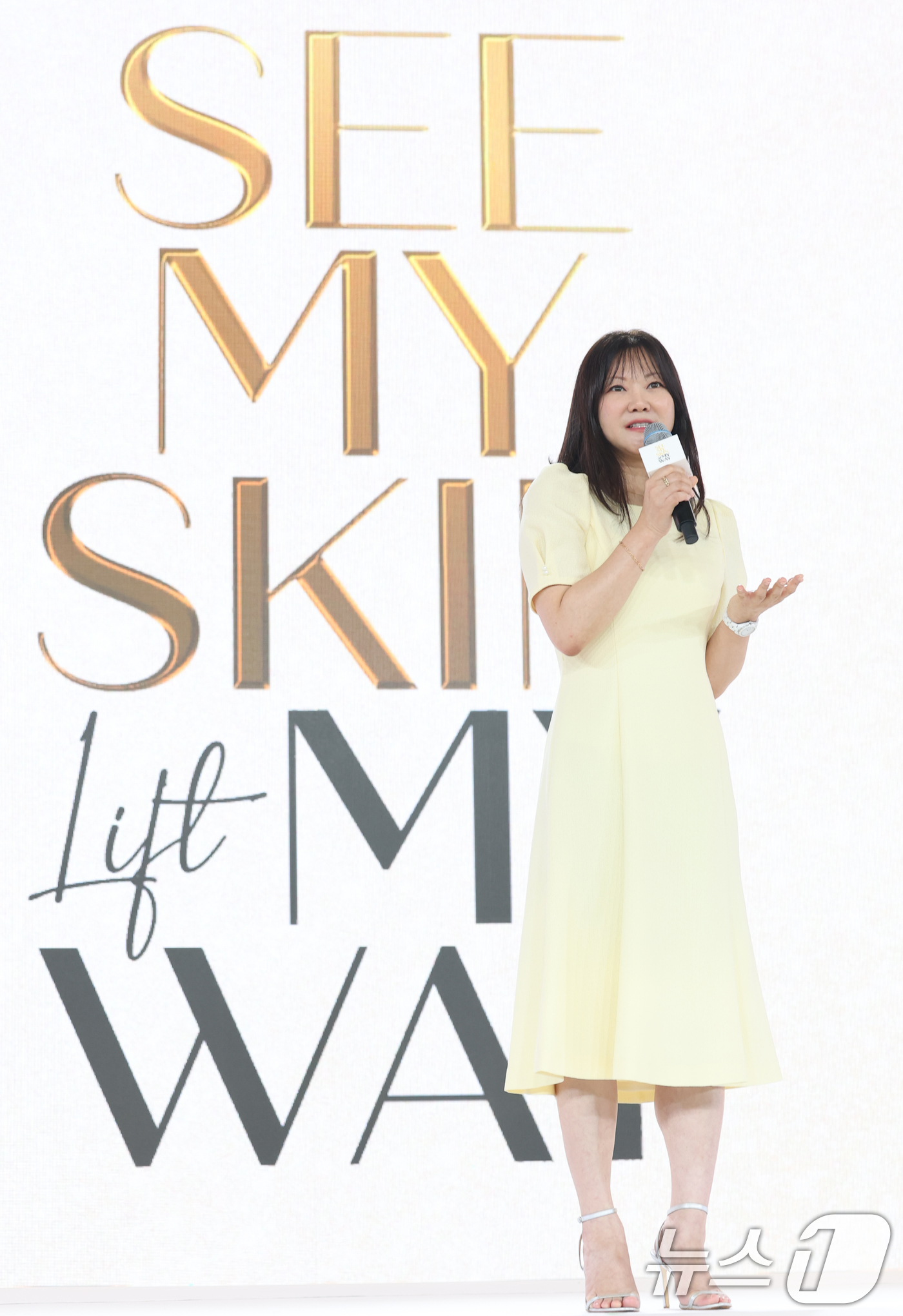 (서울=뉴스1) 권현진 기자 = 실비아 리(Sylvia Lee) 마케팅 수석 부사장이 11일 서울 중구 그랜드 하얏트 서울에서 열린 멀츠 에스테틱스의 울쎄라피 프라임™ 아시아퍼시픽 …