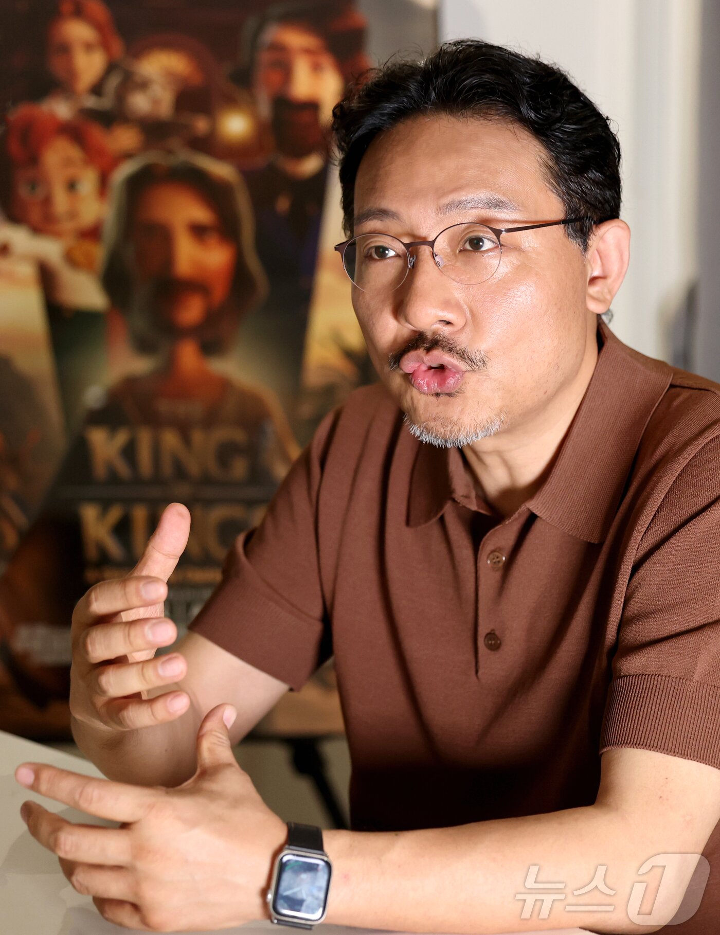 본문 이미지 - 순수 한국 기술로 할리우드 휩쓴 K-애니 ‘킹 오브 킹스&#39;의 장성호 감독 / 뉴스1  ⓒ News1 권현진 기자